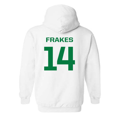 Oregon - NCAA Men's Basketball : JJ Frakes - Classic Fashion Shersey Hooded Sweatshirt-1