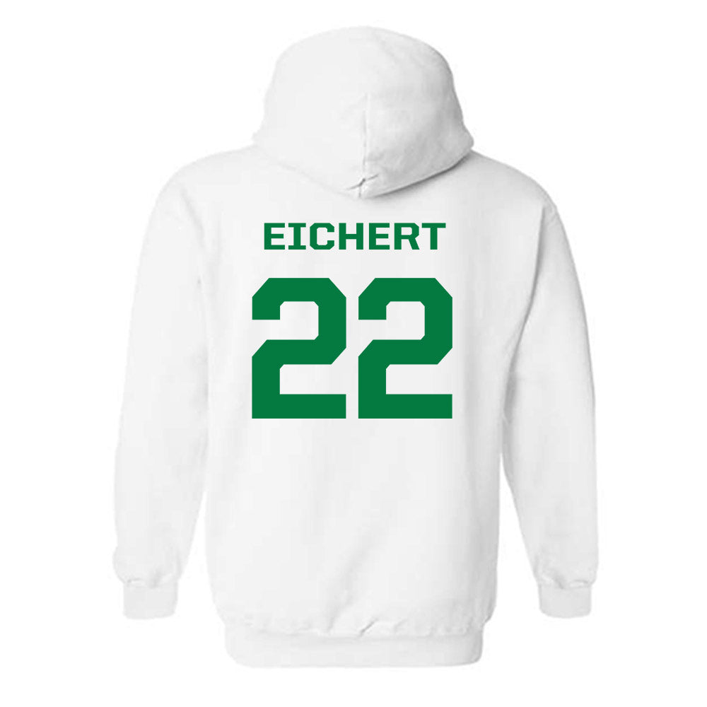 Oregon - NCAA Women's Volleyball : Laura Eichert - Classic Fashion Shersey Hooded Sweatshirt-1