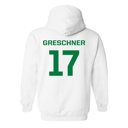 Oregon - NCAA Men's Tennis : Matvey Greschner - Classic Fashion Shersey Hooded Sweatshirt-1