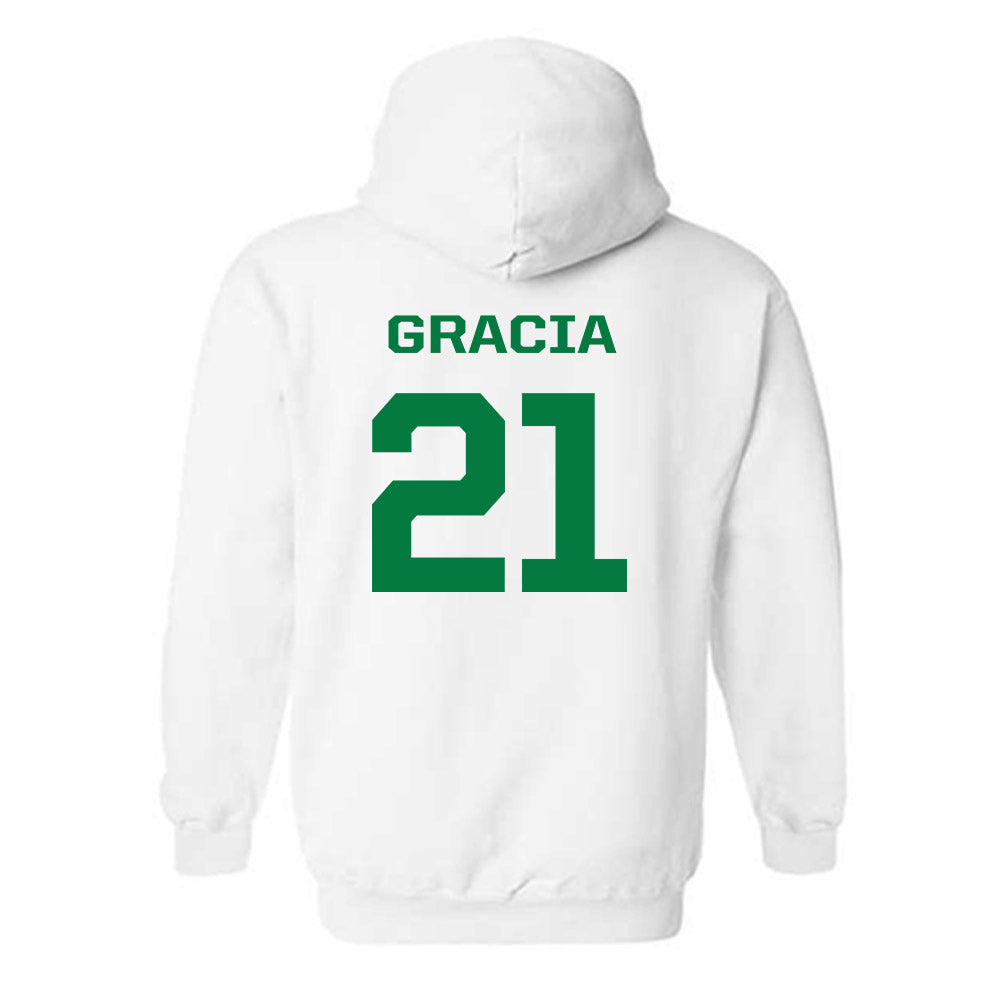Oregon - NCAA Women's Volleyball : Marlena Gracia - Classic Fashion Shersey Hooded Sweatshirt-1