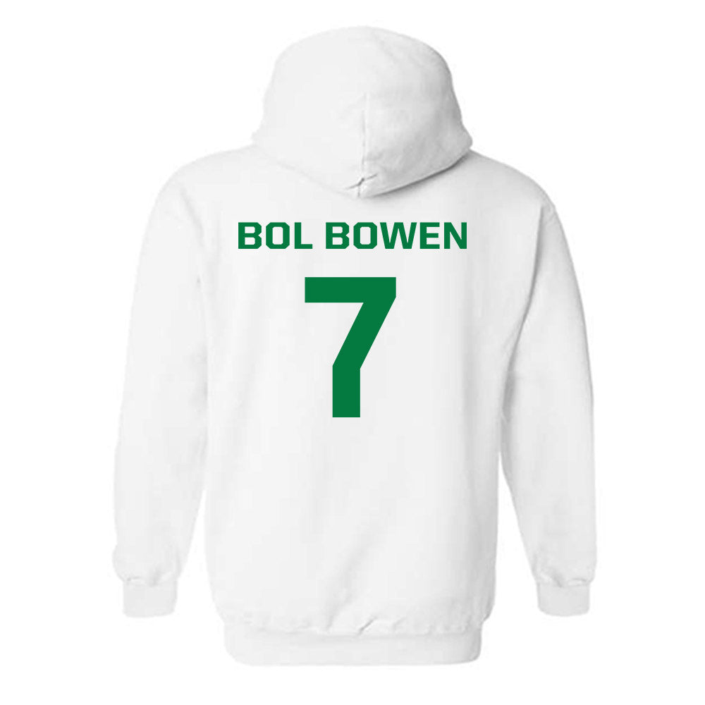 Oregon - NCAA Men's Basketball : Taylor Bol Bowen - Classic Fashion Shersey Hooded Sweatshirt-1