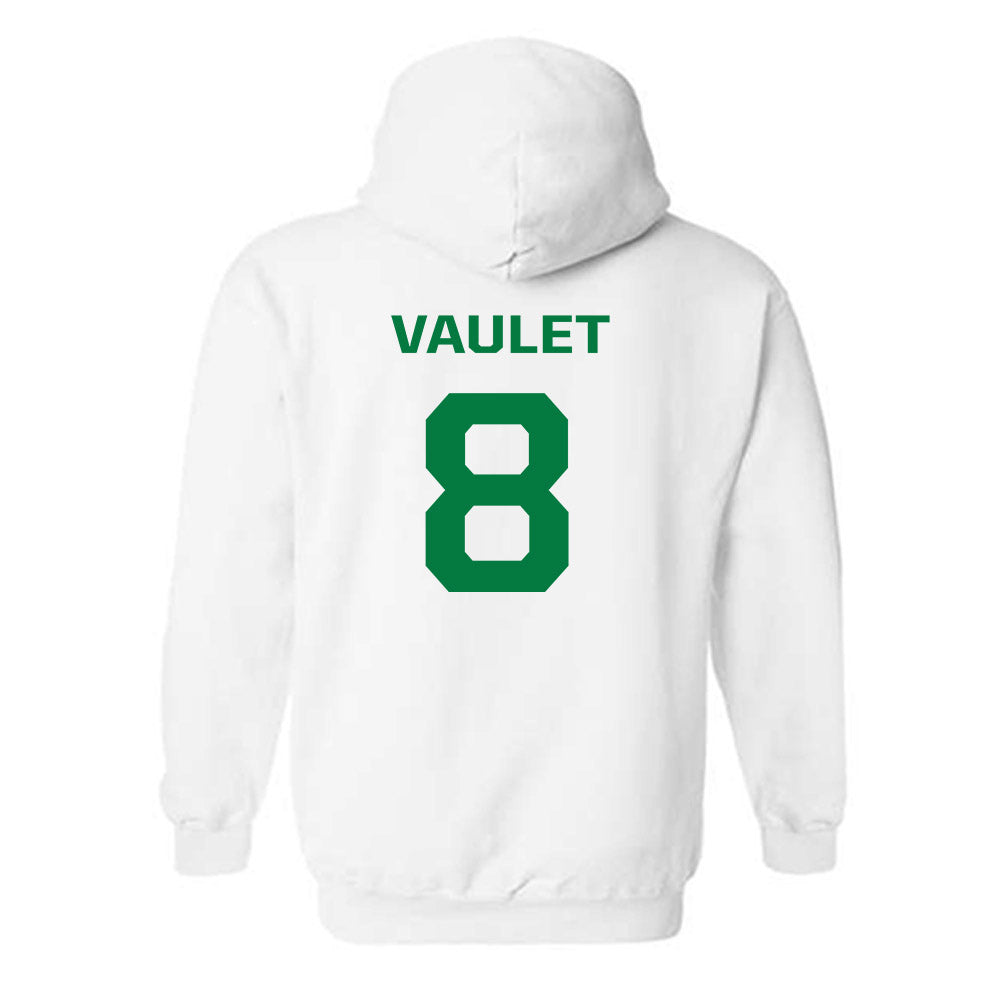 Oregon - NCAA Women's Volleyball : Valentina Vaulet - Classic Fashion Shersey Hooded Sweatshirt-1