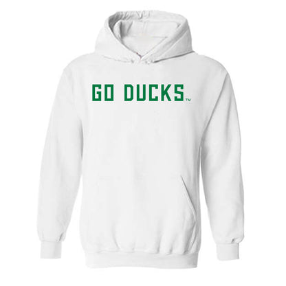 Oregon - NCAA Men's Basketball : Jasper Johnson - Classic Fashion Shersey Hooded Sweatshirt-0