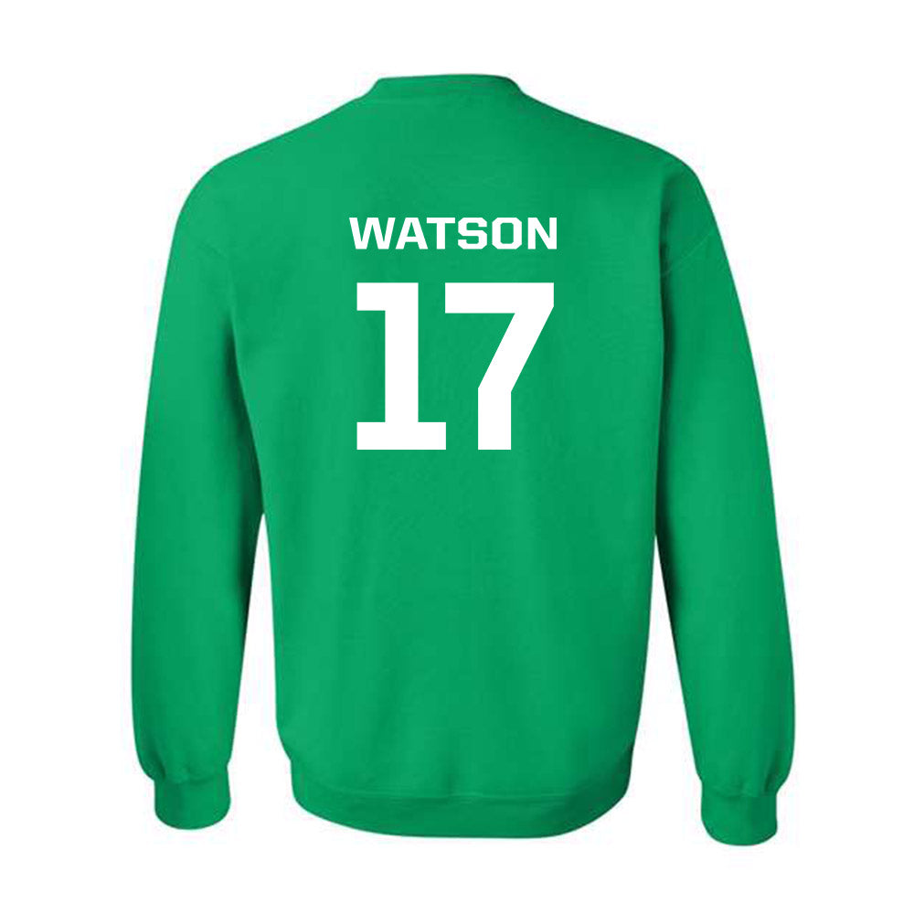 Oregon - NCAA Football : Tre Watson - Classic Fashion Shersey Crewneck Sweatshirt-1