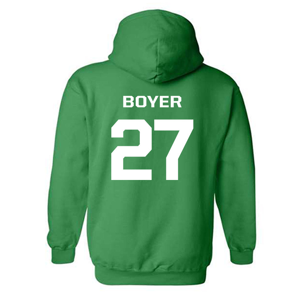Oregon - NCAA Women's Soccer : Addisen Boyer - Classic Fashion Shersey Hooded Sweatshirt-1
