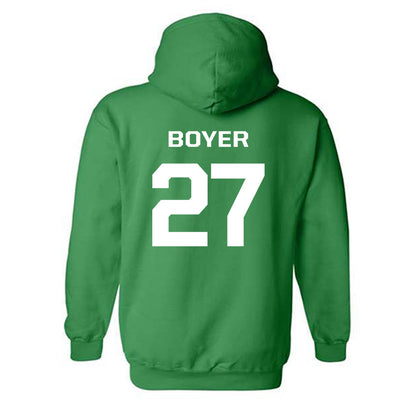 Oregon - NCAA Women's Soccer : Addisen Boyer - Classic Fashion Shersey Hooded Sweatshirt-1