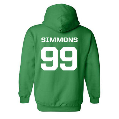 Oregon - NCAA Football : Jerome Simmons - Classic Fashion Shersey Hooded Sweatshirt-1
