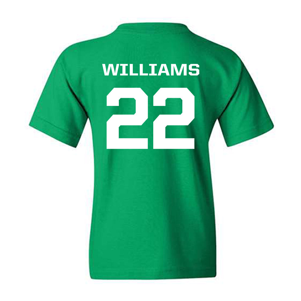 Oregon - NCAA Women's Basketball : Janiyah Williams - Classic Fashion Shersey Youth T-Shirt-1