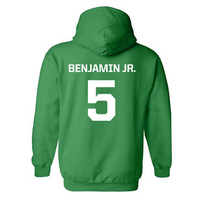 Oregon - NCAA Football : Davon Benjamin Jr. - Classic Fashion Shersey Hooded Sweatshirt-1
