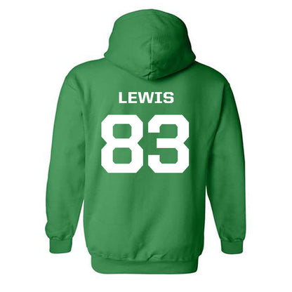 Oregon - NCAA Football : Hudson Lewis - Classic Fashion Shersey Hooded Sweatshirt-1