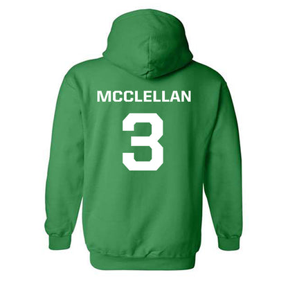 Oregon - NCAA Football : Jeremiah Mcclellan - Classic Fashion Shersey Hooded Sweatshirt-1