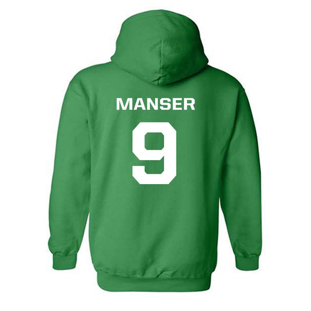 Oregon - NCAA Women's Lacrosse : Kylee Manser - Classic Fashion Shersey Hooded Sweatshirt-1
