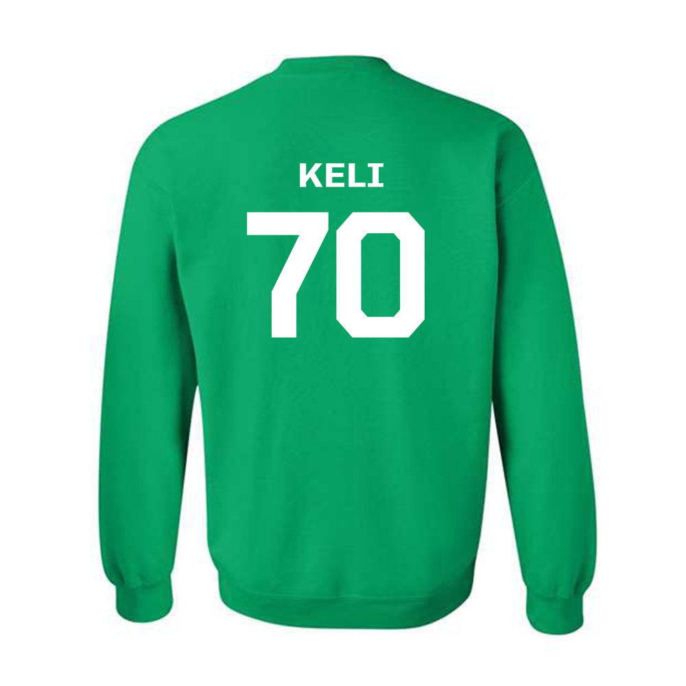 Oregon - NCAA Football : Koloi Keli - Classic Fashion Shersey Crewneck Sweatshirt-1