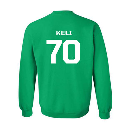 Oregon - NCAA Football : Koloi Keli - Classic Fashion Shersey Crewneck Sweatshirt-1