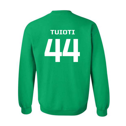 Oregon - NCAA Football : Teitum Tuioti - Classic Fashion Shersey Crewneck Sweatshirt-1
