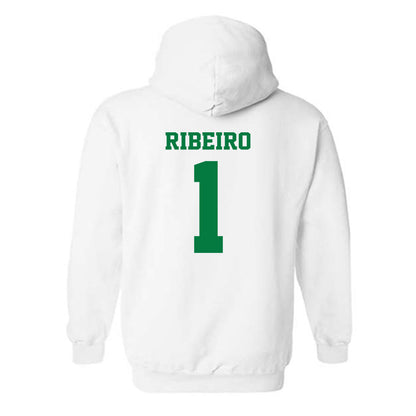 Oregon - NCAA Women's Volleyball : Maila Ribeiro - Classic Fashion Shersey Hooded Sweatshirt-1