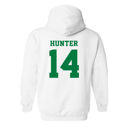 Oregon - NCAA Women's Soccer : Abella Hunter - Classic Fashion Shersey Hooded Sweatshirt-1