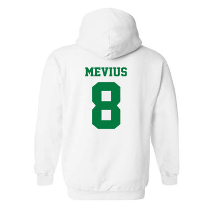 Oregon - NCAA Women's Basketball : Elisa Mevius - Classic Fashion Shersey Hooded Sweatshirt-1