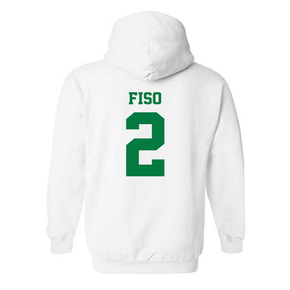 Oregon - NCAA Women's Basketball : Katie Fiso - Classic Fashion Shersey Hooded Sweatshirt-1