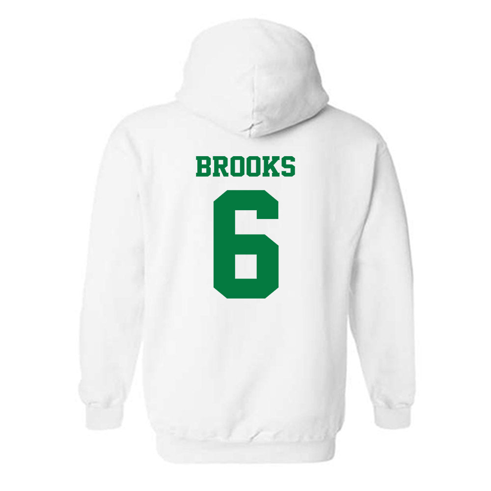 Oregon - NCAA Baseball : Jack Brooks - Classic Fashion Shersey Hooded Sweatshirt-1