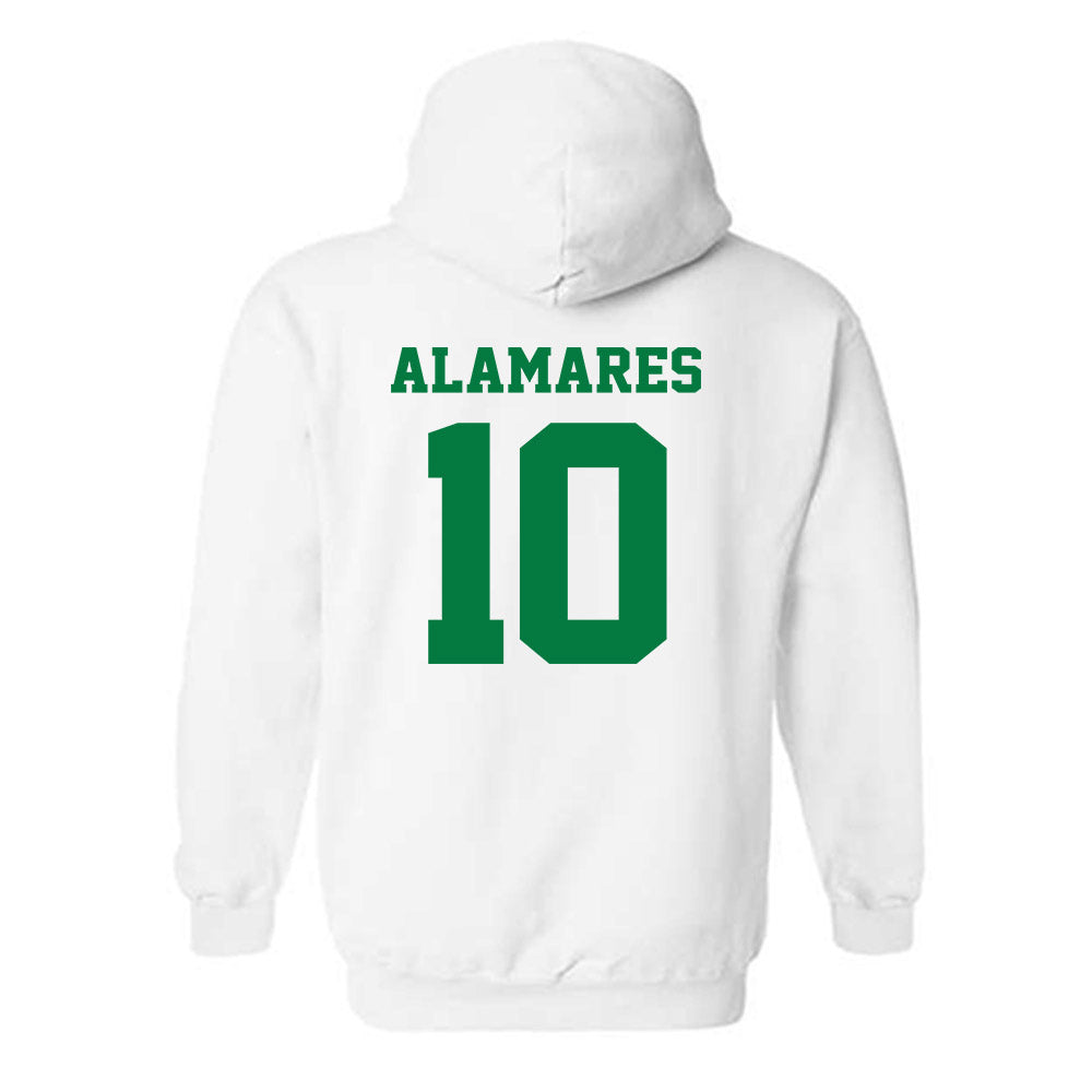 Oregon - NCAA Women's Soccer : Miya Alamares - Classic Fashion Shersey Hooded Sweatshirt-1