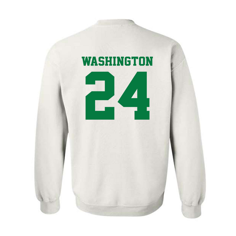 Oregon - NCAA Football : Jett Washington - Classic Fashion Shersey Crewneck Sweatshirt-1