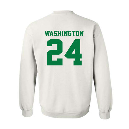 Oregon - NCAA Football : Jett Washington - Classic Fashion Shersey Crewneck Sweatshirt-1