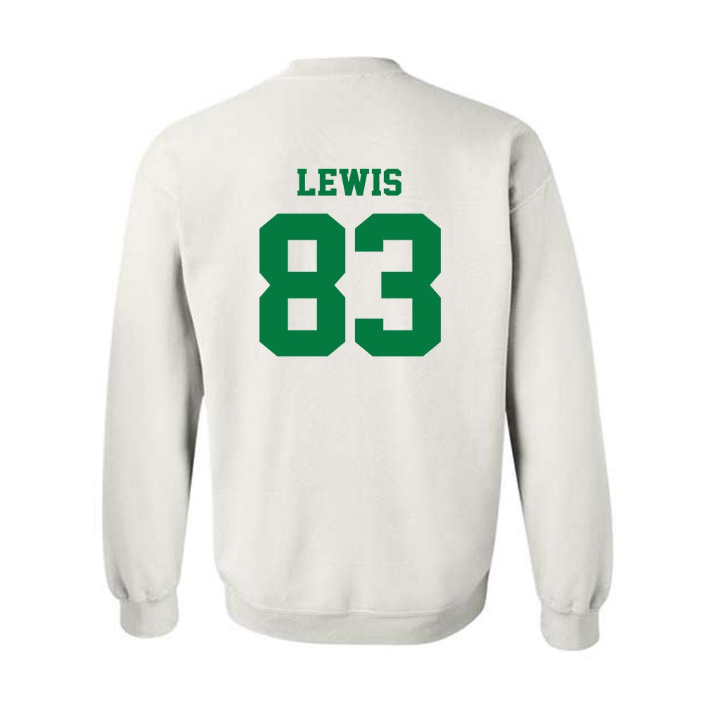 Oregon - NCAA Football : Hudson Lewis - Classic Fashion Shersey Crewneck Sweatshirt-1