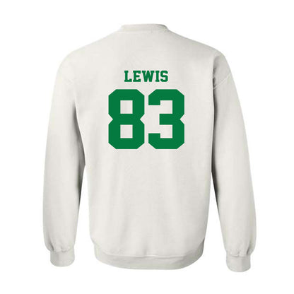Oregon - NCAA Football : Hudson Lewis - Classic Fashion Shersey Crewneck Sweatshirt-1