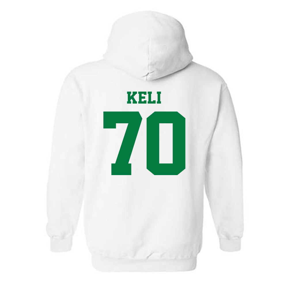 Oregon - NCAA Football : Koloi Keli - Classic Fashion Shersey Hooded Sweatshirt-1