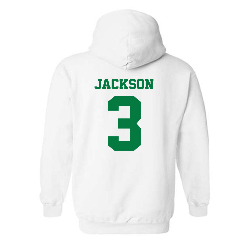 Oregon - NCAA Women's Lacrosse : Gabby Jackson - Classic Fashion Shersey Hooded Sweatshirt-1