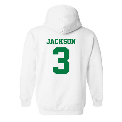 Oregon - NCAA Women's Lacrosse : Gabby Jackson - Classic Fashion Shersey Hooded Sweatshirt-1