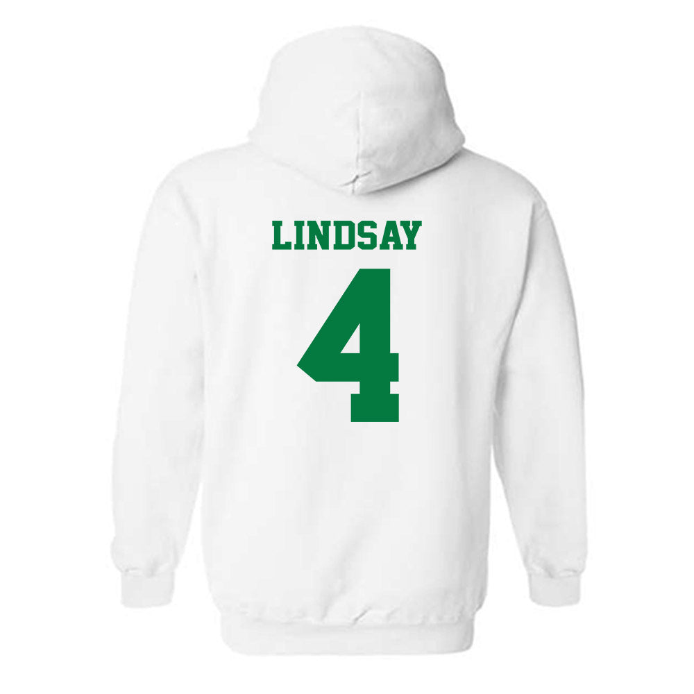 Oregon - NCAA Men's Basketball : Dezdrick Lindsay - Classic Fashion Shersey Hooded Sweatshirt-1