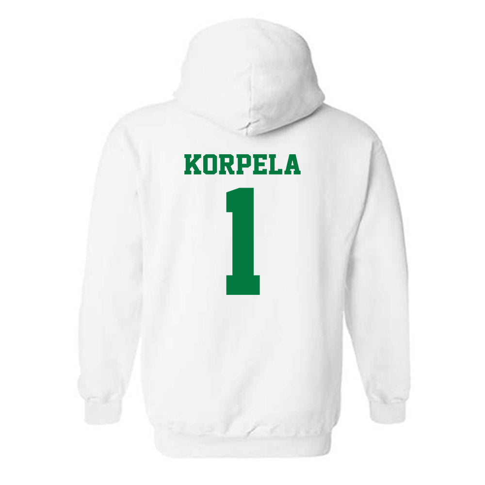Oregon - NCAA Women's Soccer : Brynn Korpela - Classic Fashion Shersey Hooded Sweatshirt-1