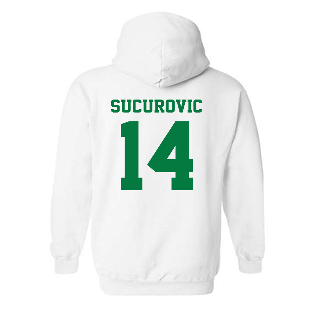 Oregon - NCAA Women's Volleyball : Iva Sucurovic - Classic Fashion Shersey Hooded Sweatshirt-1
