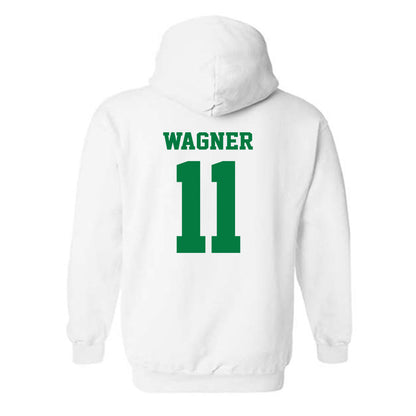 Oregon - NCAA Women's Basketball : Sammie Wagner - Classic Fashion Shersey Hooded Sweatshirt-1