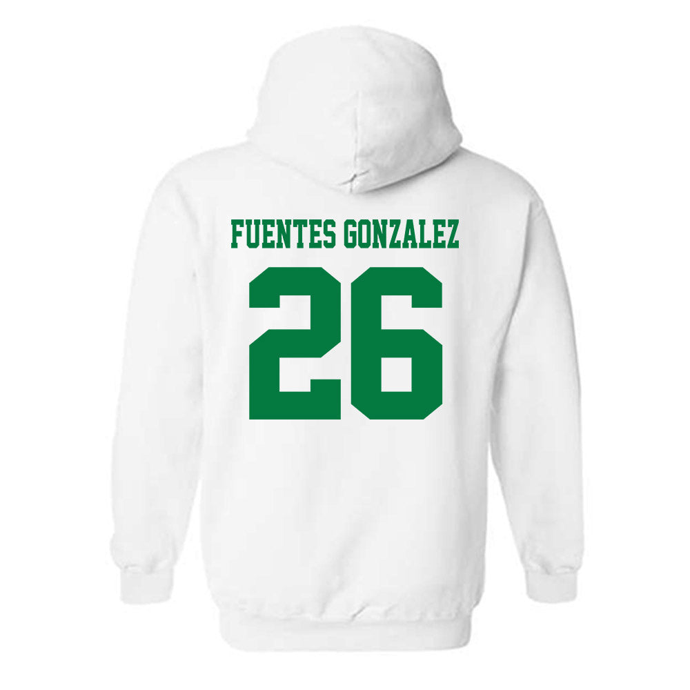 Oregon - NCAA Women's Soccer : Giselle Fuentes Gonzalez - Classic Fashion Shersey Hooded Sweatshirt-1