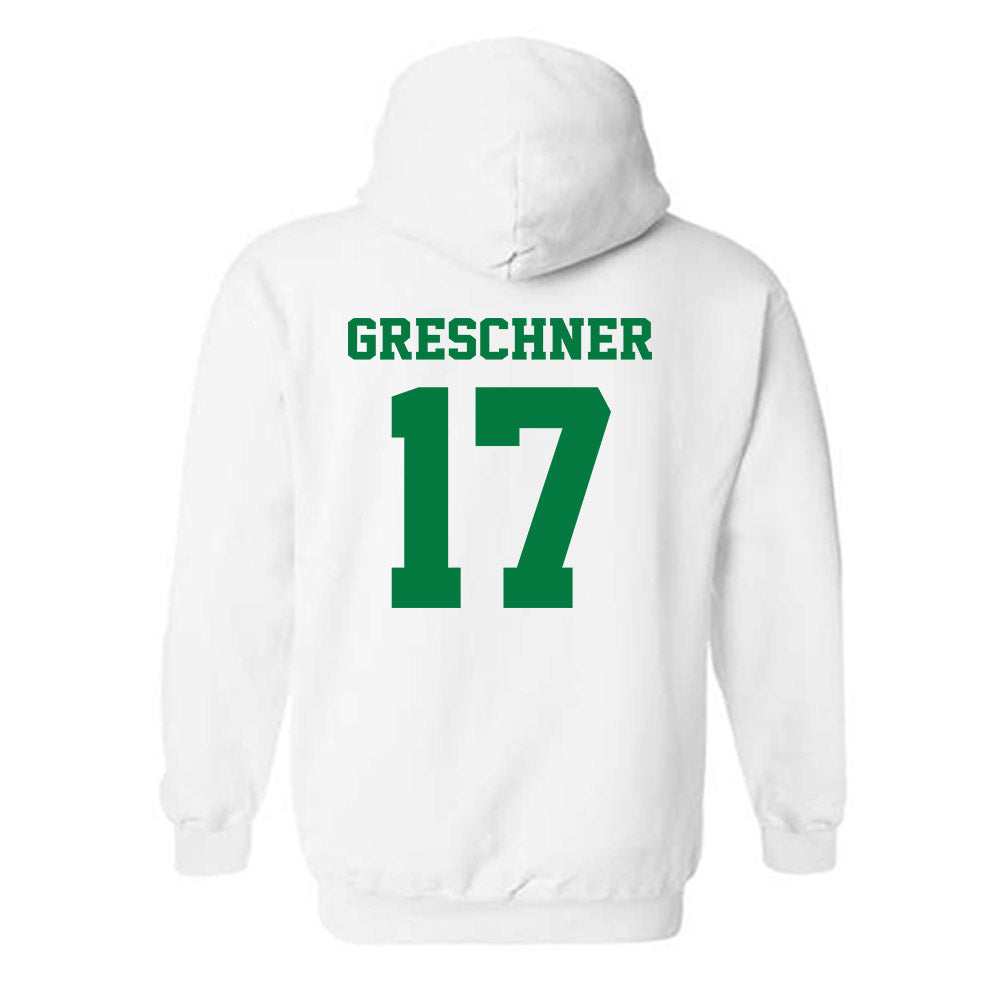 Oregon - NCAA Men's Tennis : Matvey Greschner - Classic Fashion Shersey Hooded Sweatshirt-1