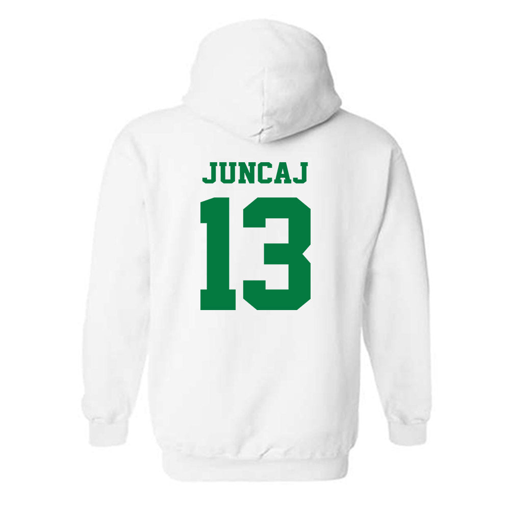 Oregon - NCAA Women's Soccer : Brooke Juncaj - Classic Fashion Shersey Hooded Sweatshirt-1