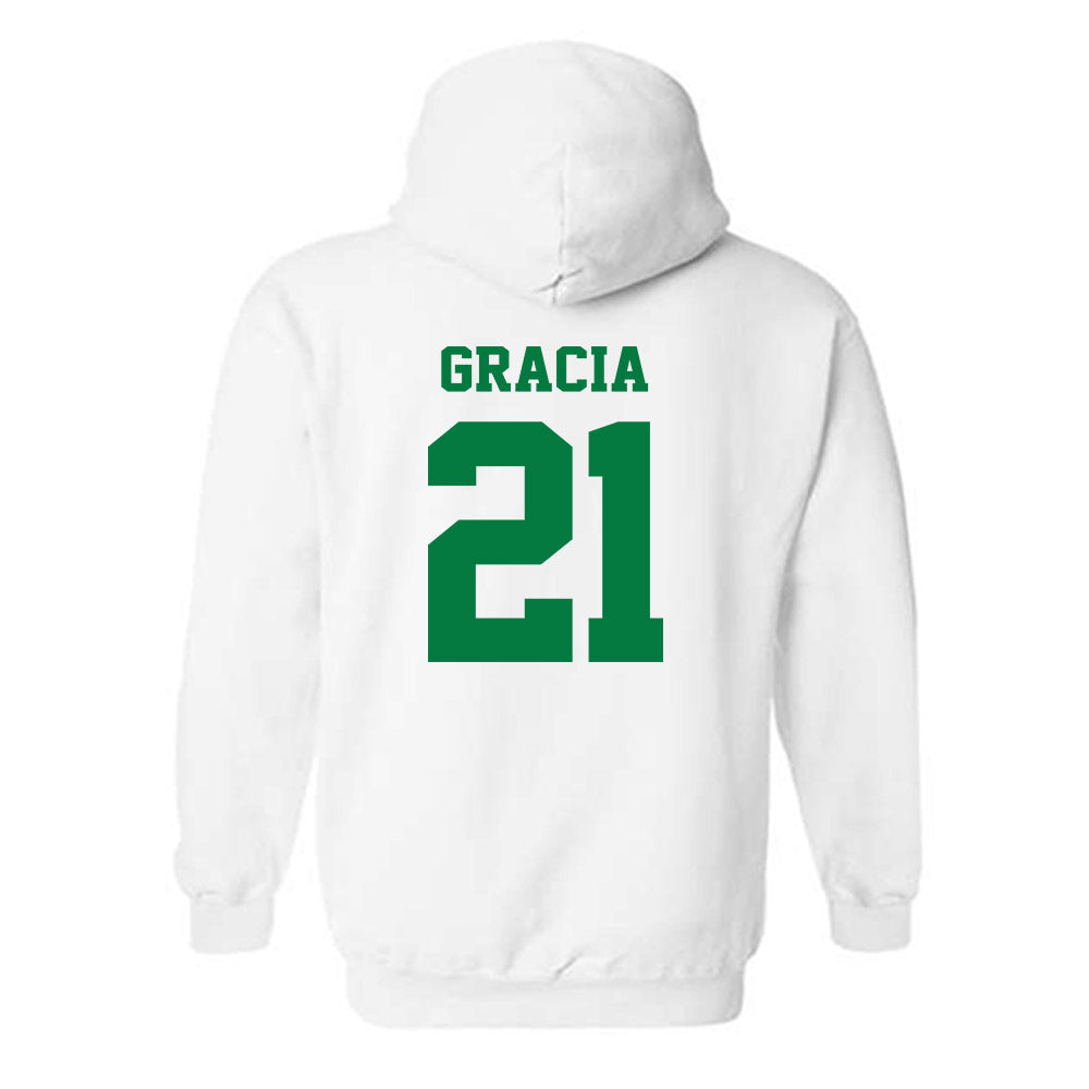 Oregon - NCAA Women's Volleyball : Marlena Gracia - Classic Fashion Shersey Hooded Sweatshirt-1