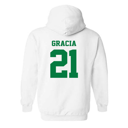 Oregon - NCAA Women's Volleyball : Marlena Gracia - Classic Fashion Shersey Hooded Sweatshirt-1