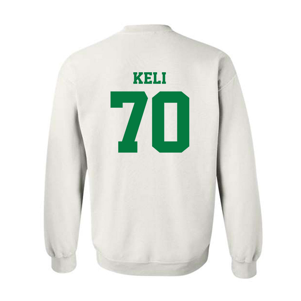 Oregon - NCAA Football : Koloi Keli - Classic Fashion Shersey Crewneck Sweatshirt-1