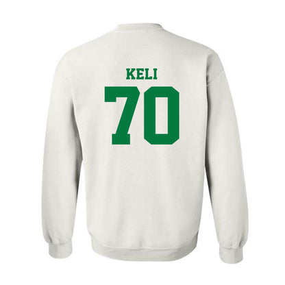 Oregon - NCAA Football : Koloi Keli - Classic Fashion Shersey Crewneck Sweatshirt-1
