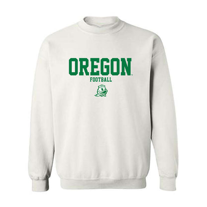 Oregon - NCAA Football : Michael Sbuttoni - Classic Fashion Shersey Crewneck Sweatshirt-0