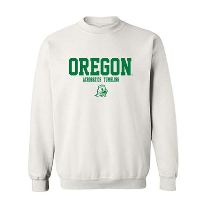 Oregon - NCAA Acrobatics & Tumbling : Ava Gowdy - Classic Fashion Shersey Crewneck Sweatshirt-0
