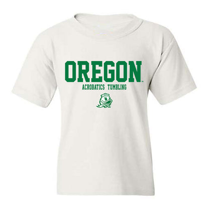 Oregon - NCAA Acrobatics & Tumbling : Lyric Davis - Classic Fashion Shersey Youth T-Shirt-0