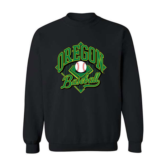 Oregon - NCAA Baseball : Cole Chamberlain - Sports Shersey Crewneck Sweatshirt-0