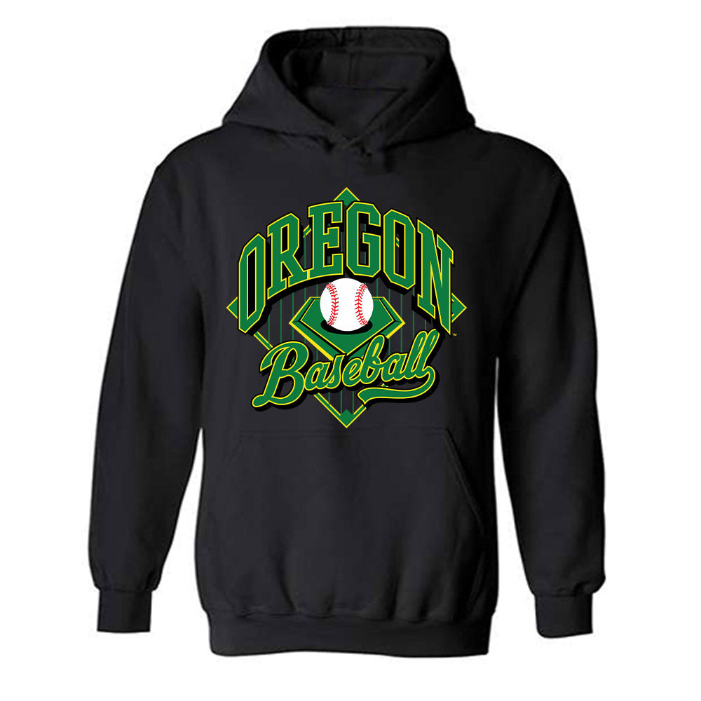 Oregon - NCAA Baseball : Jax Gimenez - Sports Shersey Hooded Sweatshirt-0