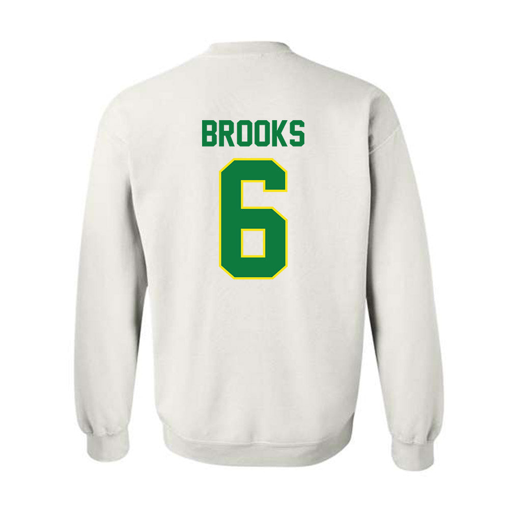 Oregon - NCAA Baseball : Jack Brooks - Sports Shersey Crewneck Sweatshirt-1