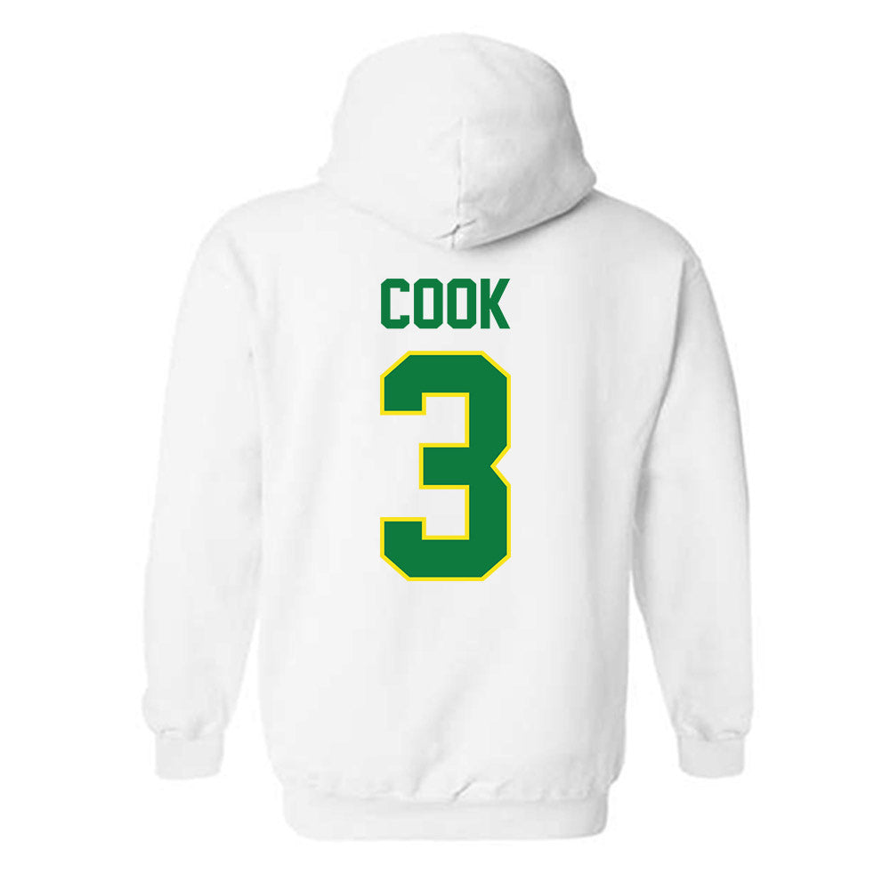 Oregon - NCAA Baseball : Elijah Cook - Sports Shersey Hooded Sweatshirt-1